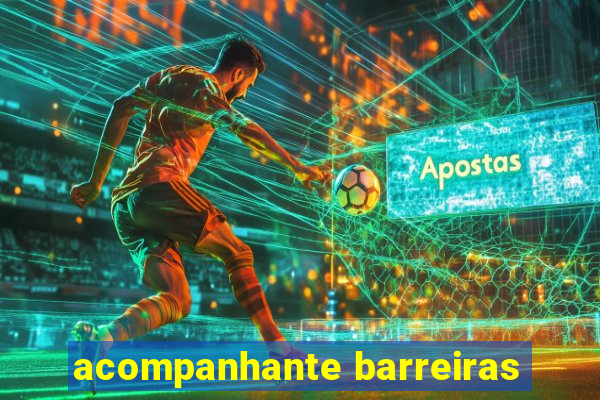 acompanhante barreiras